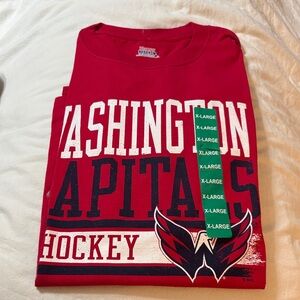Washington Capitals Red Short Sleeve Tee